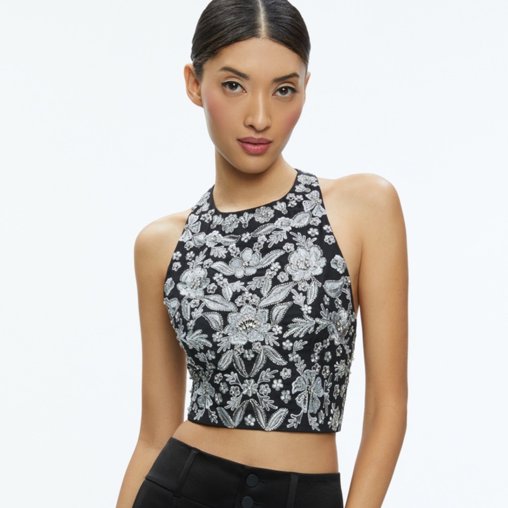 New with tags Alice and Olivia top